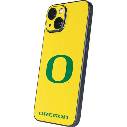 University of Oregon Mesh Yellow iPhone 13 Mini Skin