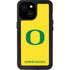 University of Oregon Mesh Yellow iPhone 13 Mini Waterproof Case
