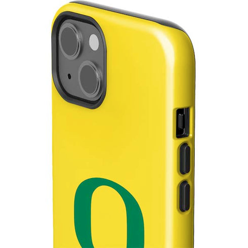 University of Oregon Mesh Yellow iPhone 14 Plus Impact Case