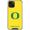 University of Oregon Mesh Yellow iPhone 14 Plus Clear Case