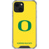 University of Oregon Mesh Yellow iPhone 14 Plus Clear Case
