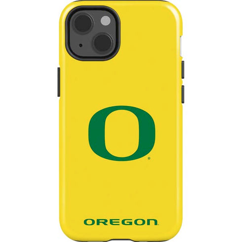 University of Oregon Mesh Yellow iPhone 15 Impact Case