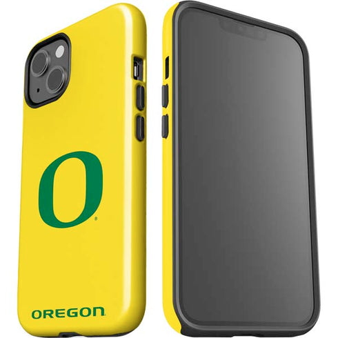 University of Oregon Mesh Yellow iPhone 15 Impact Case