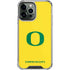 University of Oregon Mesh Yellow iPhone 14 Pro Max Clear Case