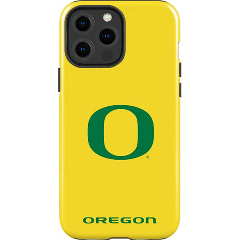 University of Oregon Mesh Yellow iPhone 15 Pro Max Impact Case