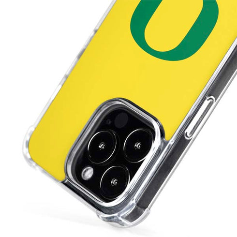 University of Oregon Mesh Yellow iPhone 15 Pro Max MagSafe Case
