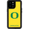 University of Oregon Mesh Yellow iPhone 14 Pro Max Waterproof Case