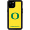 University of Oregon Mesh Yellow iPhone 15 Plus Waterproof Case