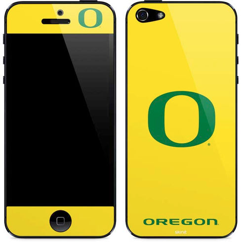 University of Oregon Mesh Yellow iPhone 5/5s/5SE Skin