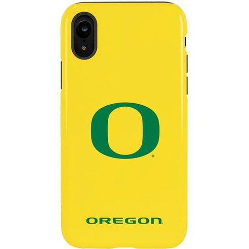 University of Oregon Mesh Yellow iPhone XR Pro Case