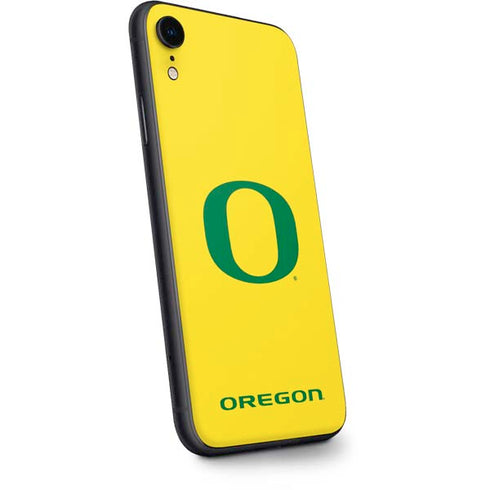 University of Oregon Mesh Yellow iPhone XR Skin