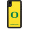 University of Oregon Mesh Yellow iPhone XR Waterproof Case