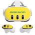 University of Oregon Mesh Yellow Meta Quest 3 Skin