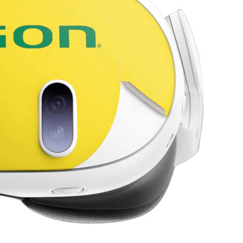 University of Oregon Mesh Yellow Meta Quest 3 Skin