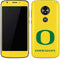 University of Oregon Mesh Yellow Moto E5 Play Skin