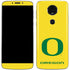 University of Oregon Mesh Yellow Moto E5 Plus Skin