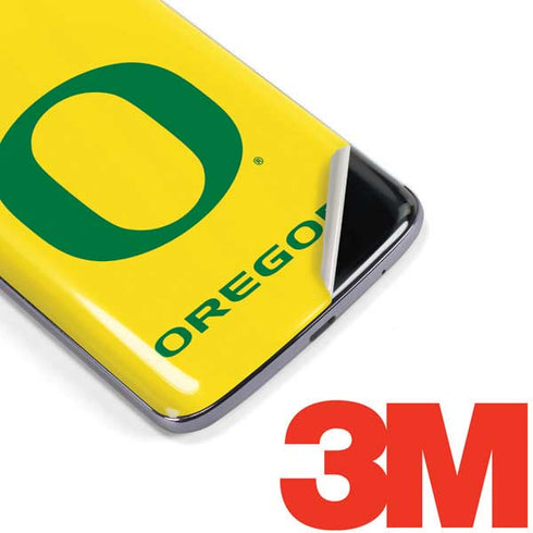 University of Oregon Mesh Yellow Moto E5 Plus Skin