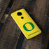 University of Oregon Mesh Yellow Moto E5 Plus Skin