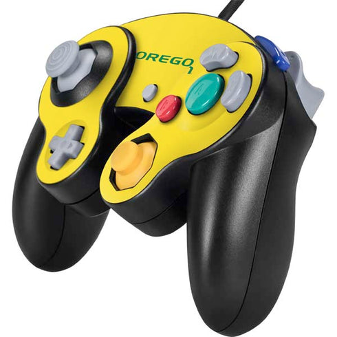 University of Oregon Mesh Yellow Nintendo GameCube Controller Skin