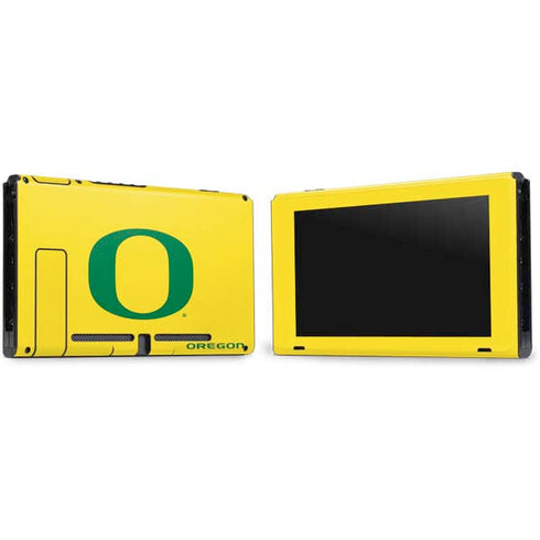 University of Oregon Mesh Yellow Nintendo Switch Bundle Skin