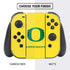 University of Oregon Mesh Yellow Nintendo Switch Bundle Skin