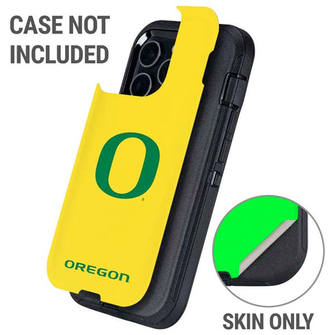 University of Oregon Mesh Yellow Otterbox Defender iPhone Skin