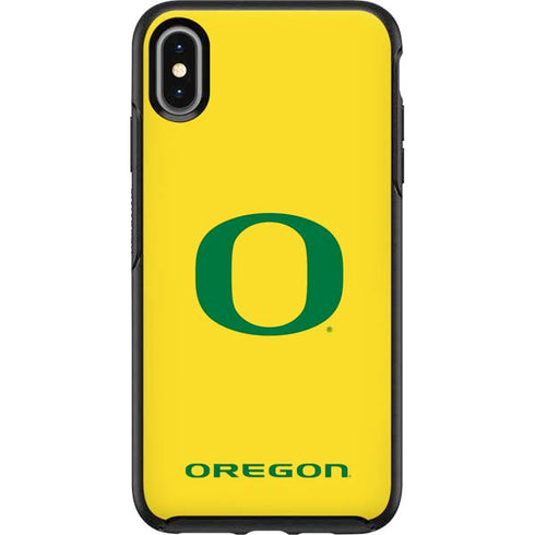 University of Oregon Mesh Yellow Otterbox Symmetry iPhone Skin