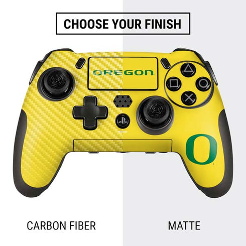 University of Oregon Mesh Yellow PlayStation Scuf Vantage 2 Controller Skin