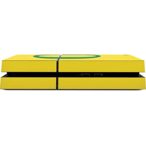 University of Oregon Mesh Yellow PS4 Console Skin