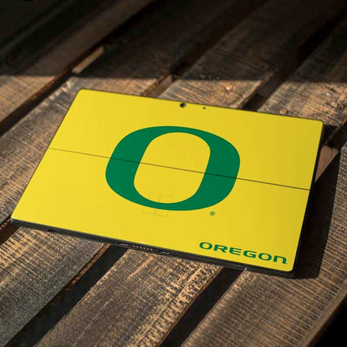 University of Oregon Mesh Yellow Surface Pro 7 Skin