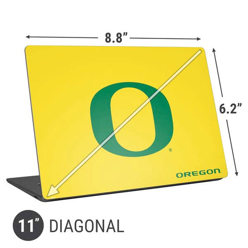 University of Oregon Mesh Yellow Universal Laptop 11in (8.8 x 6.2in) Skin