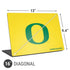 University of Oregon Mesh Yellow Universal Laptop 16in (13 x 9.4in) Skin