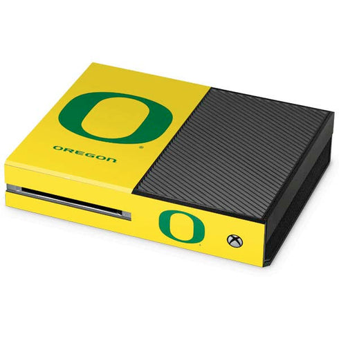 University of Oregon Mesh Yellow Xbox One Console Skin