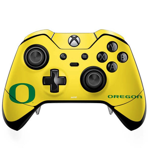 University of Oregon Mesh Yellow Xbox One Elite Controller Skin
