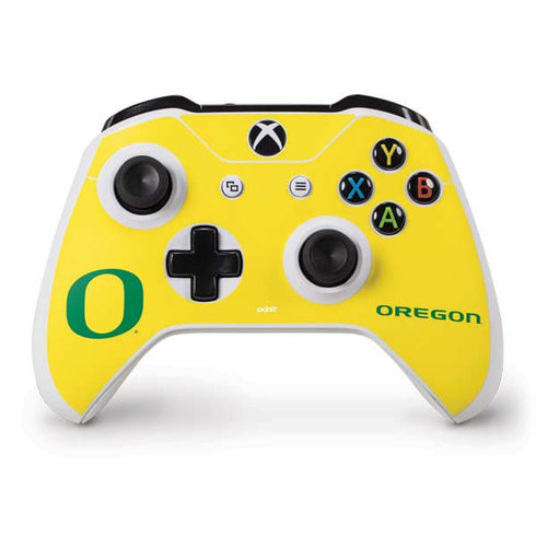 University of Oregon Mesh Yellow Xbox One S Controller Skin