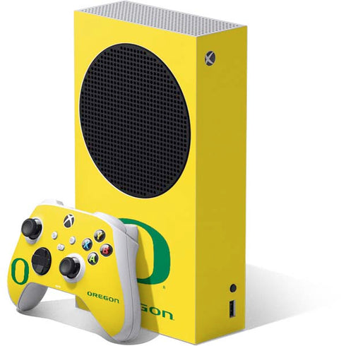 University of Oregon Mesh Yellow Xbox Series S Bundle Skin