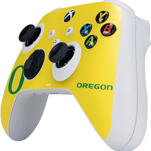University of Oregon Mesh Yellow Xbox Series S Controller Skin