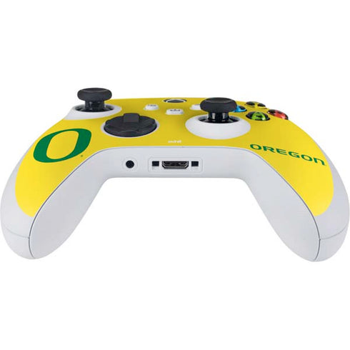 University of Oregon Mesh Yellow Xbox Series S Controller Skin