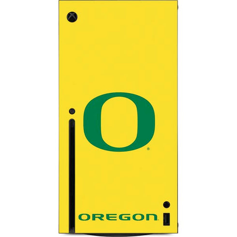 University of Oregon Mesh Yellow Xbox Series X Console Skin