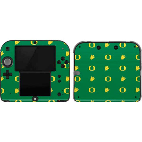 University of Oregon Pattern Nintendo 2DS Skin
