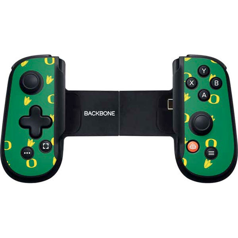 University of Oregon Pattern Backbone One for iPhone Game Controller Skin