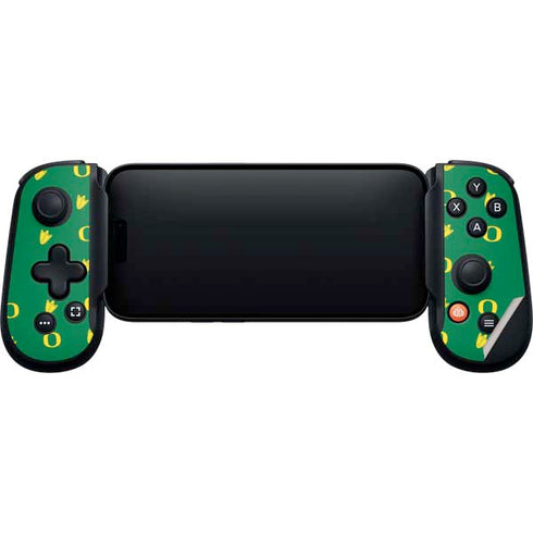 University of Oregon Pattern Backbone One for iPhone Game Controller Skin