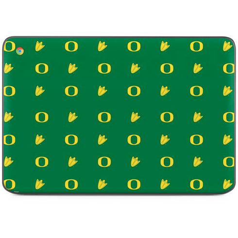 University of Oregon Pattern HP Chromebook Skin