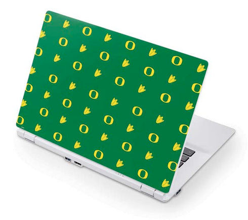 University of Oregon Pattern Acer Chromebook Skin