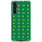 University of Oregon Pattern Galaxy A54 5G Clear Case