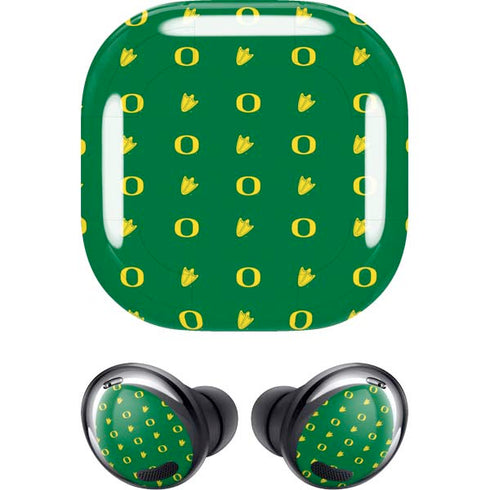 University of Oregon Pattern Galaxy Buds Pro Skin