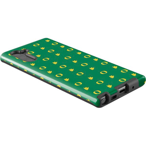 University of Oregon Pattern Galaxy Note 10 Pro Case