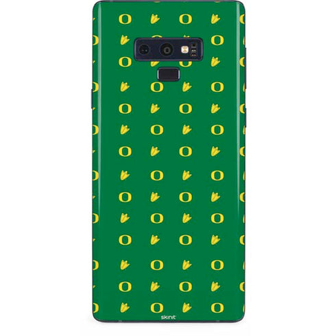 University of Oregon Pattern Galaxy Note 9 Skin