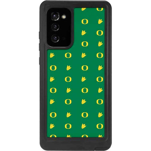 University of Oregon Pattern Galaxy Note20 5G Waterproof Case