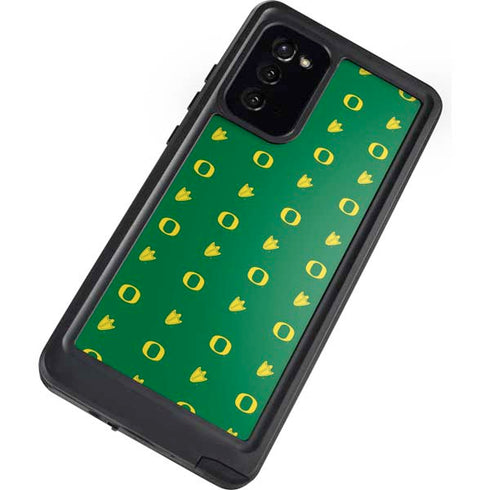 University of Oregon Pattern Galaxy Note20 5G Waterproof Case